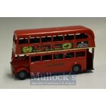 Tri-ang Minic London Transport Double Decker Bus – Good clean example having all original