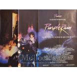Film Poster - Purple Rain - 40 X 30 Starring Prince issued by Warner Brothers (please note poster