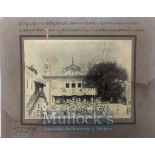 India & Punjab – Patiala Royals at Sri Hazur Sahib Photograph An original antique photograph of