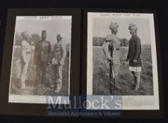 India – ‘Bombay Sappers and Miners’ and ‘The 20th Madras Infantry’ Photo Illustrations 1902 and 1903