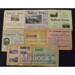 ‘Railway Views’ Photograph Albums c.1900 a selection of albums, numbers 1 to 8 by Locomotive