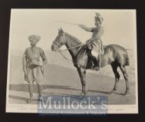 India – ‘Native Officer and Non-Commissioned Officer Central India horse’ Photo Illustration 1897