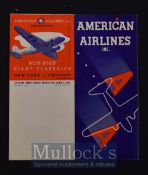 American Airlines 1936 Publication - An 8 page publication advertising their then new Douglas (