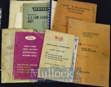 Selection of Vintage Agricultural & Commercial Manuals to include Bamfords, Claas WM20/24/25, MAG,