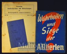 Truths and Victories of the Allies – ‘The Best Propaganda is Results’ 1940 German Publication plus