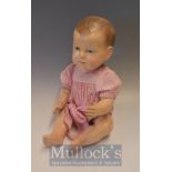 Rare French Boy Celluloid Doll: Made by SNF - Societe Nobel Française 1927-1939 (FRA) formerly