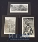 India & Punjab – ‘45th Sikhs’ Photo Illustration together with a Sikh Officer and Sikh Sepoy Photo