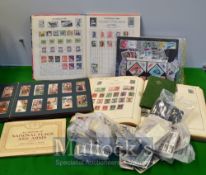Selection of Stamps and Cigarette Cards: To include The Strand Stamp Album, Fanfair Stamp Album,