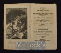 Scotland – Scarce ‘The Life and Surprising Exploits of Rob Roy MacGregor’ Book 1823 a scarce book