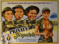 Film Poster - Popsicle - 40 X 30 Starring Jonathan Segal, Zachi Noy issued by Cannon Distributors