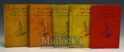 Enid Blyton Book Selection to include First Term at Malory Towers 1948 3rd ed, Second Form at Malory