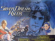Film Poster - Silver Dream Racer - 40 X 30 Starring David Essex issued by Property of National
