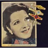Original 8" x 10" promotional photo of a star "Libertad Lamarque" printed on card stock for "La