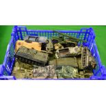 Corgi, Dinky, Solido Toys Military Vehicles – To consist of Tanks, Rocket Launchers, DUKW, Guns,