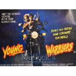 Film Poster - Warriors - 40 X 30 Starring James Van Patten, Anne Lockhart, Tom Reilly issued by