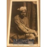 Rare Original Postcard of Sikh prisoners. WWI German propaganda postcard of A captured Sikh