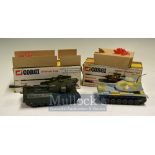 Corgi Toys 902 M60A1 Medium Tank & 903 Chieftain Tank – Both in picture boxes and inner packing also