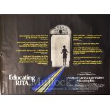 Film Poster - Educating Rita - 40 X 30 Starring Julie Walters, Michael Caine Printed by Lonsdale &
