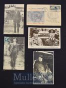 Aviation Postcard Selection to include Lt. Brown and Capt Alcock ‘Britains Triumph’, Lt Von