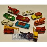 Matchbox Series Selection to include 26 Foden Cement Mixer, 42 Iron Fairy Crane, 16 Case Tractor, 18