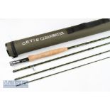 Fine Orvis Clearwater Travel Fly Rod – 9ft 4sec – line 6# wt 3 5/8oz – fitted with Orvis carbon reel