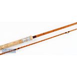 Fine B James & Son London England Richard Walker Mk.IV rod – 10ft 2in 2pc with Agate lined butt