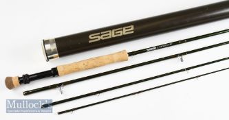 Fine Sage Model Z Axis 10ft 4pc sea trout fly rod -line 7# wt 4 3/16oz – with anodised screw locking