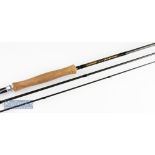 Very good G.R Loomis GLX-Distance trout fly rod – 10ft 2pc carbon - line 7# - very lightly soiled