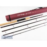 Fine J.W Young Trotting Travel Rod - “The Trotter 13 foot 5 piece carbon rod 24 inch shop soiled
