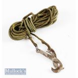 Scarce unnamed ‘Twig Cutter’ fishing accessory with rope lanyard with a scissor action, attaches