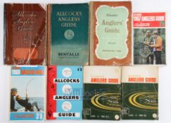 Allcock’s Angler’s Guides. To include 1938, 1939, 1953 Coronation Year, 1963, 1967, 1969, and 2 of