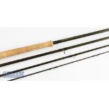 Fine Loop Opti 15ft 4pc salmon fly rod - line 10/11# wt 36-43gm – reel seat and fittings stamped
