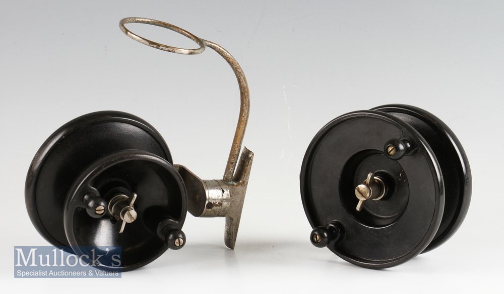 Allcock Aerialite Surf side casting reel – with stainless steel arm, turntable and strap back with