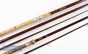 B. James & Co and Hardy hollow glass match rods (2) - good B James and Son (in assoc. With Bruce and