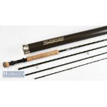 Fine Sage Model Z Axis 10ft 4pc sea trout fly rod - line 7# wt 4 3/16oz – with anodised screw