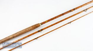 Good Martin James “Martin James” signature salmon fly rod – British Made 14ft 3pc split cane with