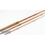 Good Martin James “Martin James” signature salmon fly rod – British Made 14ft 3pc split cane with