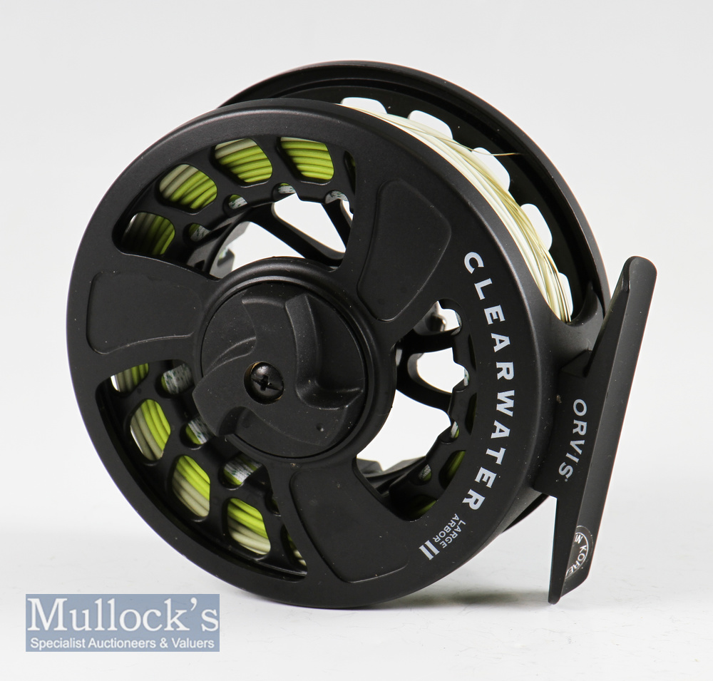 Fine Orvis Clearwater Large Arbor II Hi Tech fly reel - 3 1/2" in diameter, Left or Right Hand Wind, - Image 2 of 2