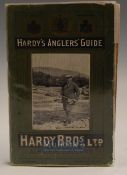 Hardy’s Anglers Guide 1924 - 46th Edition good internally, wear to covers, front cover split from