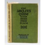 Adams Joseph – The Angler’s Guide to the Irish Free State 1924, 1st edition, large folding map