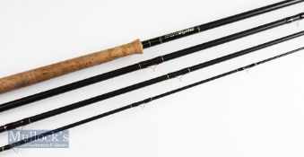 Good Merlin Made in England 15ft 4pc carbon salmon fly rod - line 10/11# – screw locking reel