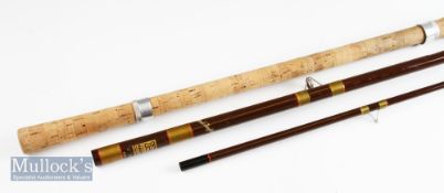 Hardy Fred J Taylor Trotter Glass Fibre Rod - 11’ 3” 2 piece brown fibreglass with detachable 24”