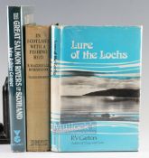 Robertson R Macdonald – In Scotland with a Fishing Rod 1935 1st edition together with Lure of the