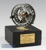 J.W Young & Son “Bob James” BJ 2080L Lightweight Centre Pin Reel: Aerial style 4 1/2” dia fully