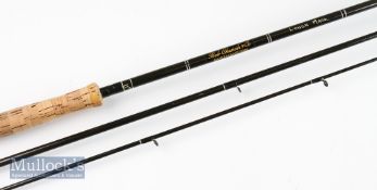 Bob Church & Co “Lough Mask” carbon fly rod - 11ft 3pc, fully lined guides, screw reel fittings,