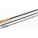 Bob Church & Co “Lough Mask” carbon fly rod - 11ft 3pc, fully lined guides, screw reel fittings,