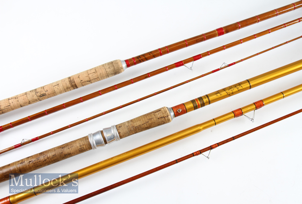 2x interesting James Aspindale Redditch Dalesman Series match rods ...