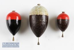 Scarce Allcocks Pike Floats Quick release floats 3 sizes 2”, 2.5”, 3.5” (3)