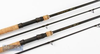 2x Good Shimano Beast Master Classic All Round A.X Speciman Rods – 11ft 2p S.D.R carbon 1.75lb