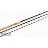 Fine Hardy The Marksman Supero Float Rod – 15ft 3pc fitted with fuji style lined guides throughout –